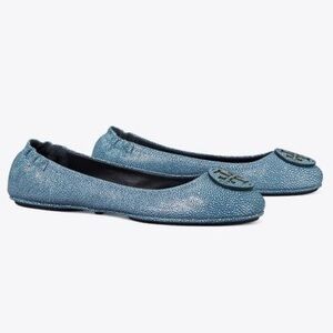 NIB Tory Burch Minnie Travel Ballet Flats